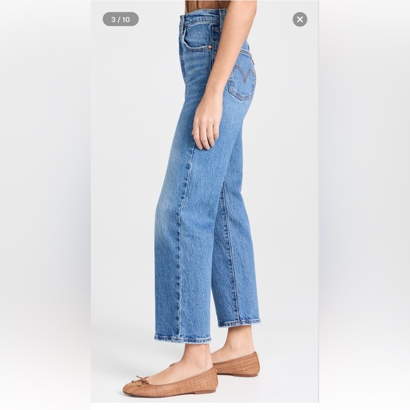 New! Levi’s Ribcage Ankle 32 - Picture 3 of 9